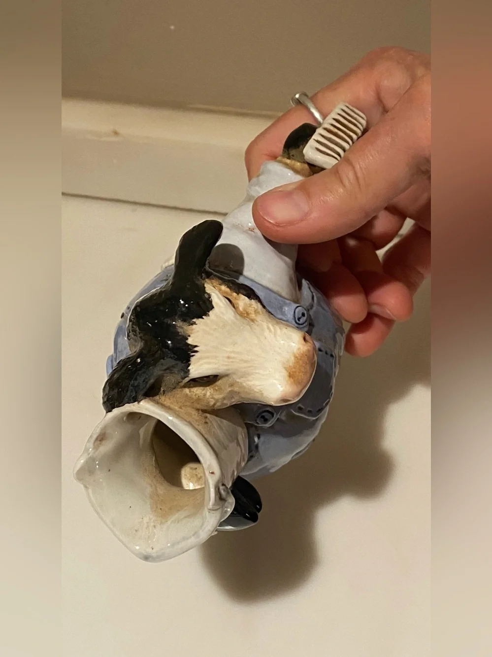 Cow Couple Sugar and Creamer Set